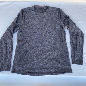 Lululemon Surge Warm Long Sleeve Grey XL